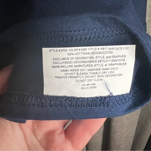 NWT Fanatics Penn State Logo Long Sleeve Tee Shirt Size Small - Picture 7 of 12